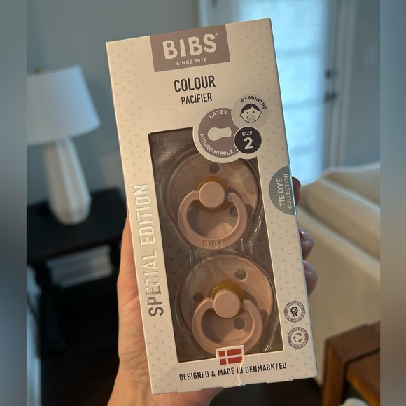 BIBS Round Pacifiers Special Edition Tie Dye Collection - Picture 1 of 4